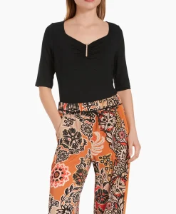 T-Shirt Wc 48.57 J33 Zwart^Marccain Collectie Hot