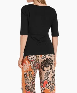 T-Shirt Wc 48.57 J33 Zwart^Marccain Collectie Hot