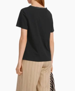 T-Shirt Wc 48.41 J79 Zwart^Marccain Collectie