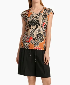 T-Shirt Wc 48.23 J49 Oranje^Marccain Collectie Discount