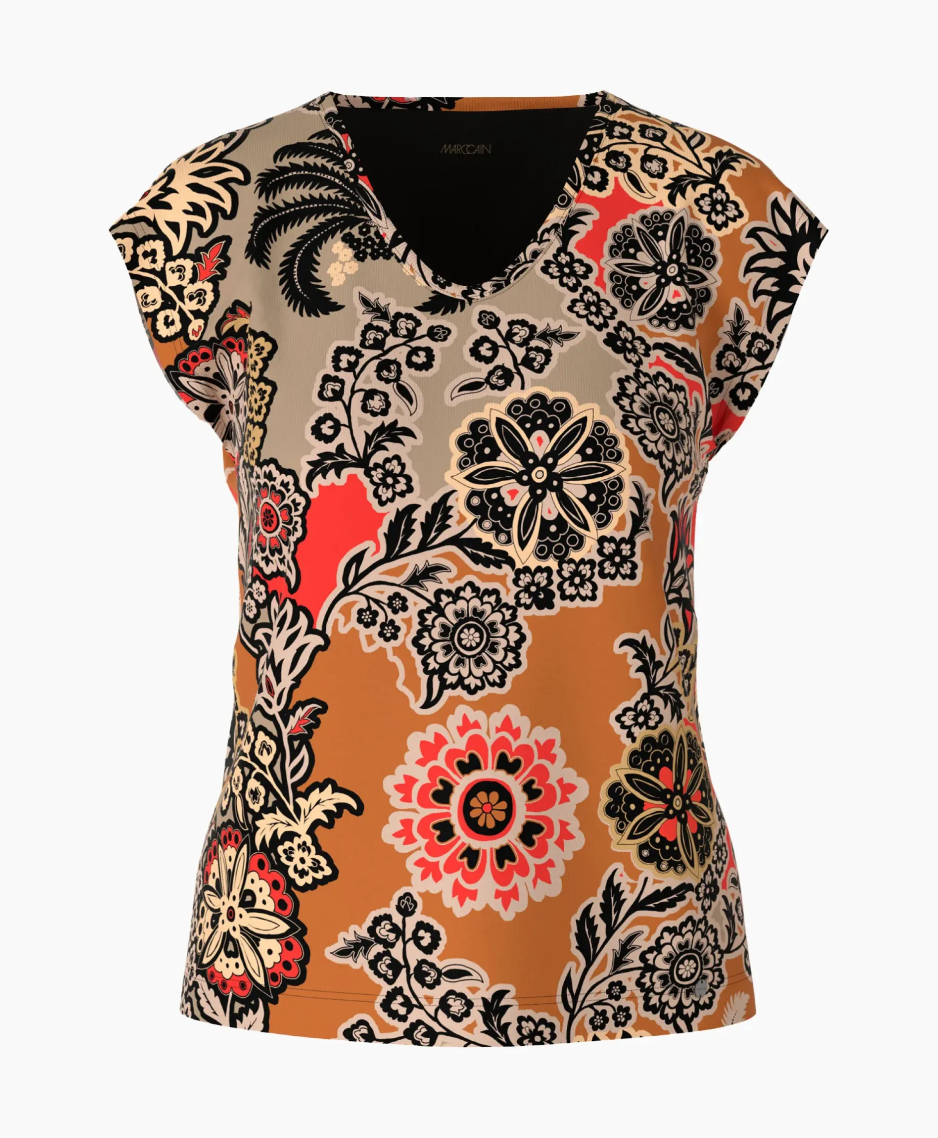 T-Shirt Wc 48.23 J49 Oranje^Marccain Collectie Discount