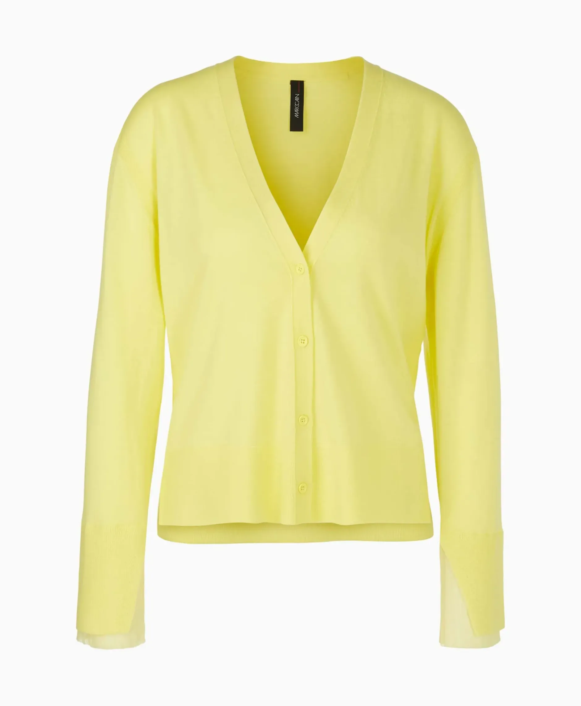 Vest Wc 39.10 M73 Midden Geel^Marccain Collectie