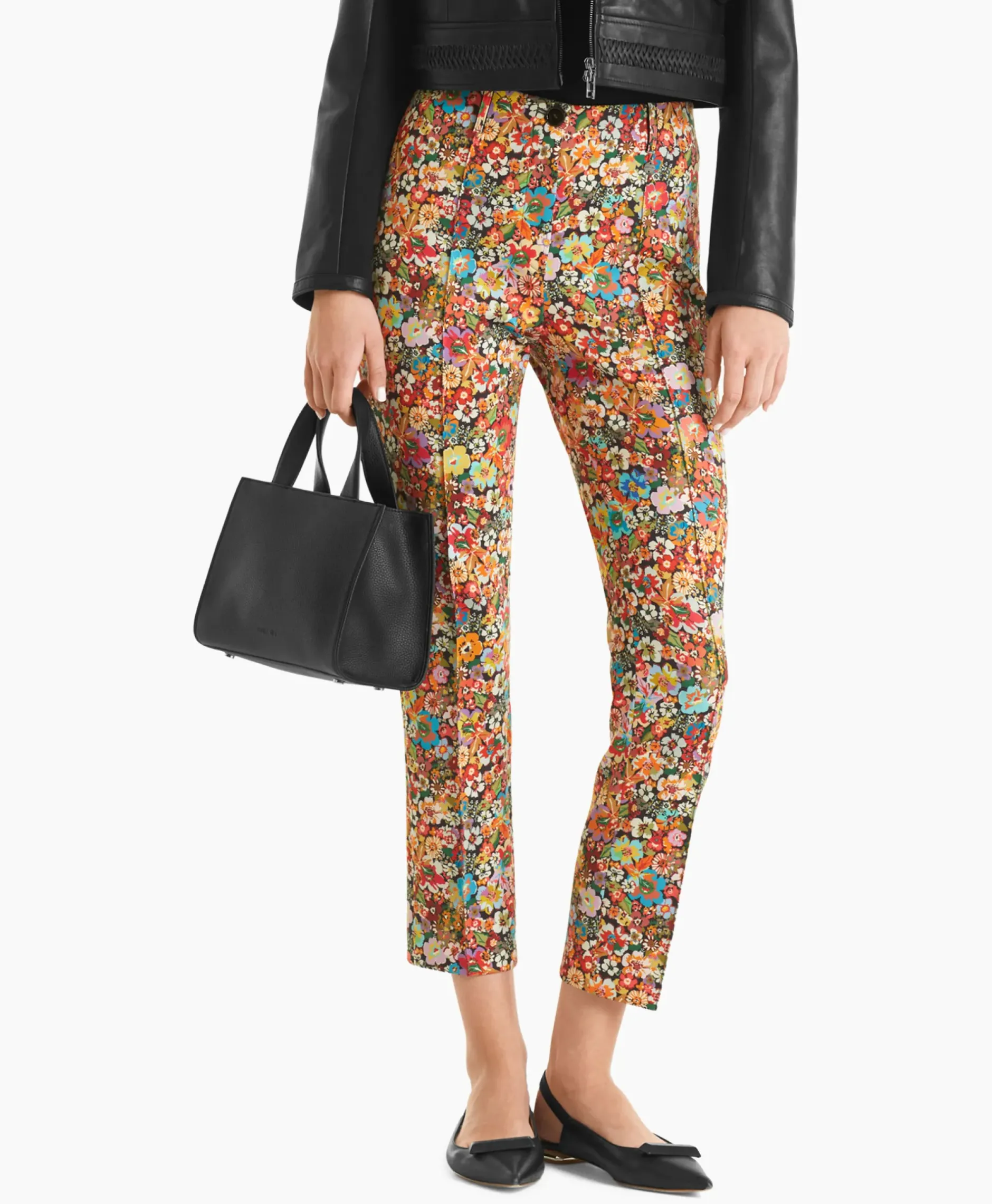 Bloemenbroek Wp 81.11 J17 Rood^Marc Cain Pants Hot