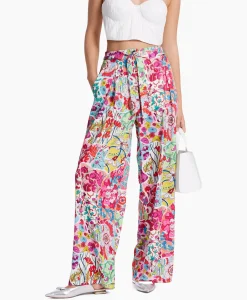 Bloemenbroek Wp 81.34 W10 Licht Rood^Marc Cain Pants Online