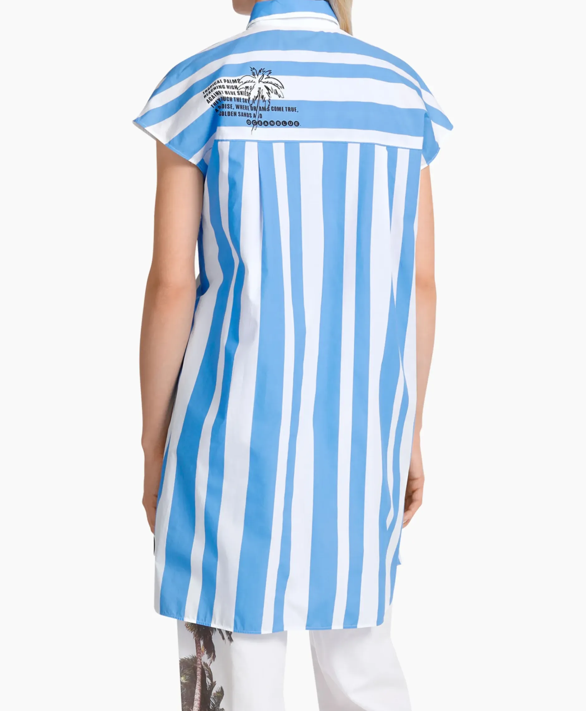 Jurk Ws 21.53 W84 Donker Blauw^Marccain Sport Discount