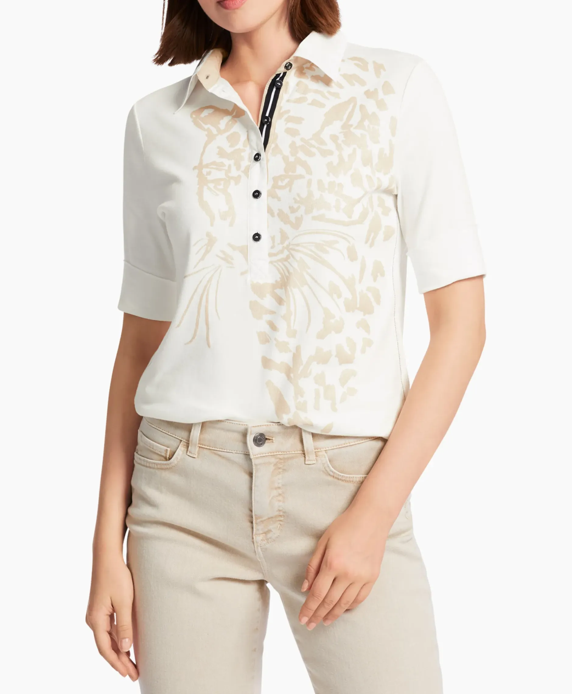 Polo Ws 53.03 J48 Off White^Marccain Sport Outlet