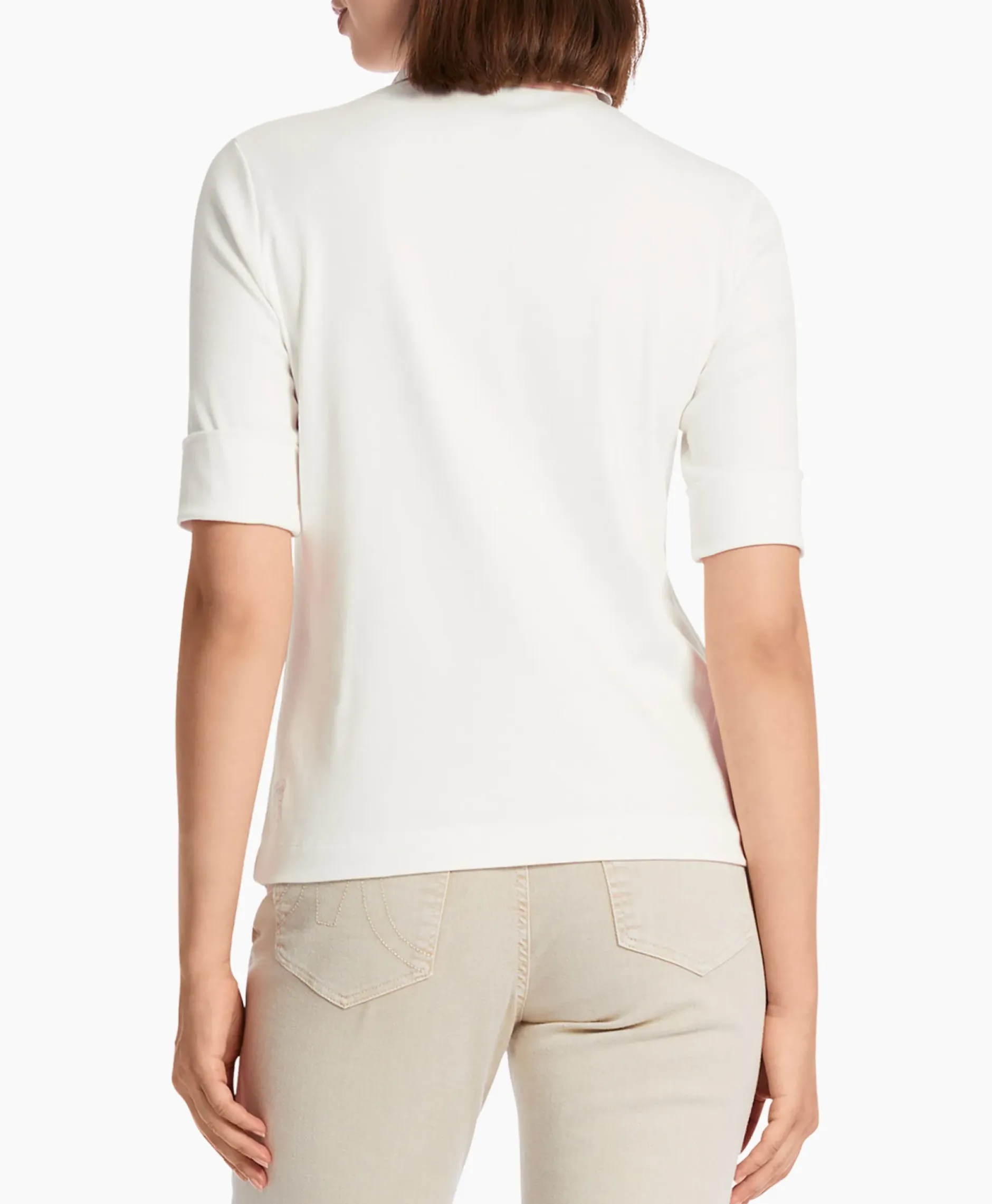 Polo Ws 53.03 J48 Off White^Marccain Sport Outlet