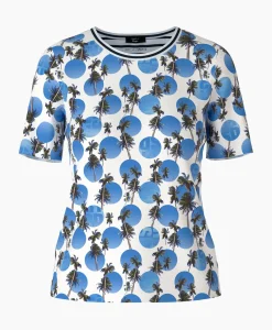 T-Shirt Ws 48.75 J78 Donker Blauw^Marccain Sport Online
