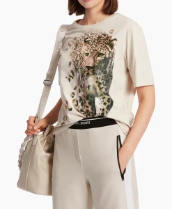 T-Shirt Ws 48.21 J25 Grijs^Marccain Sport