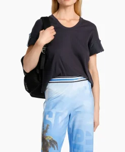 T-Shirt Ws 48.31 J55 Midden Blauw^Marccain Sport Best