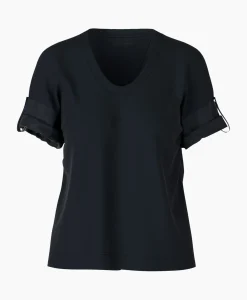 T-Shirt Ws 48.31 J55 Midden Blauw^Marccain Sport Best