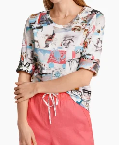 T-Shirt Ws 48.39 J66 Rood^Marccain Sport Discount
