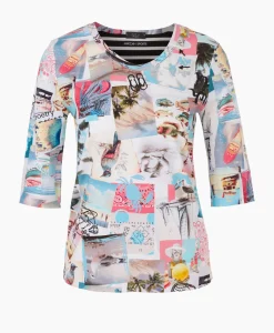 T-Shirt Ws 48.39 J66 Rood^Marccain Sport Discount
