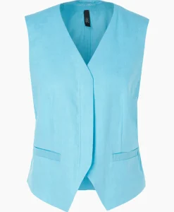 Vest Ws 37.04 W03 Blauw^Marccain Sport New