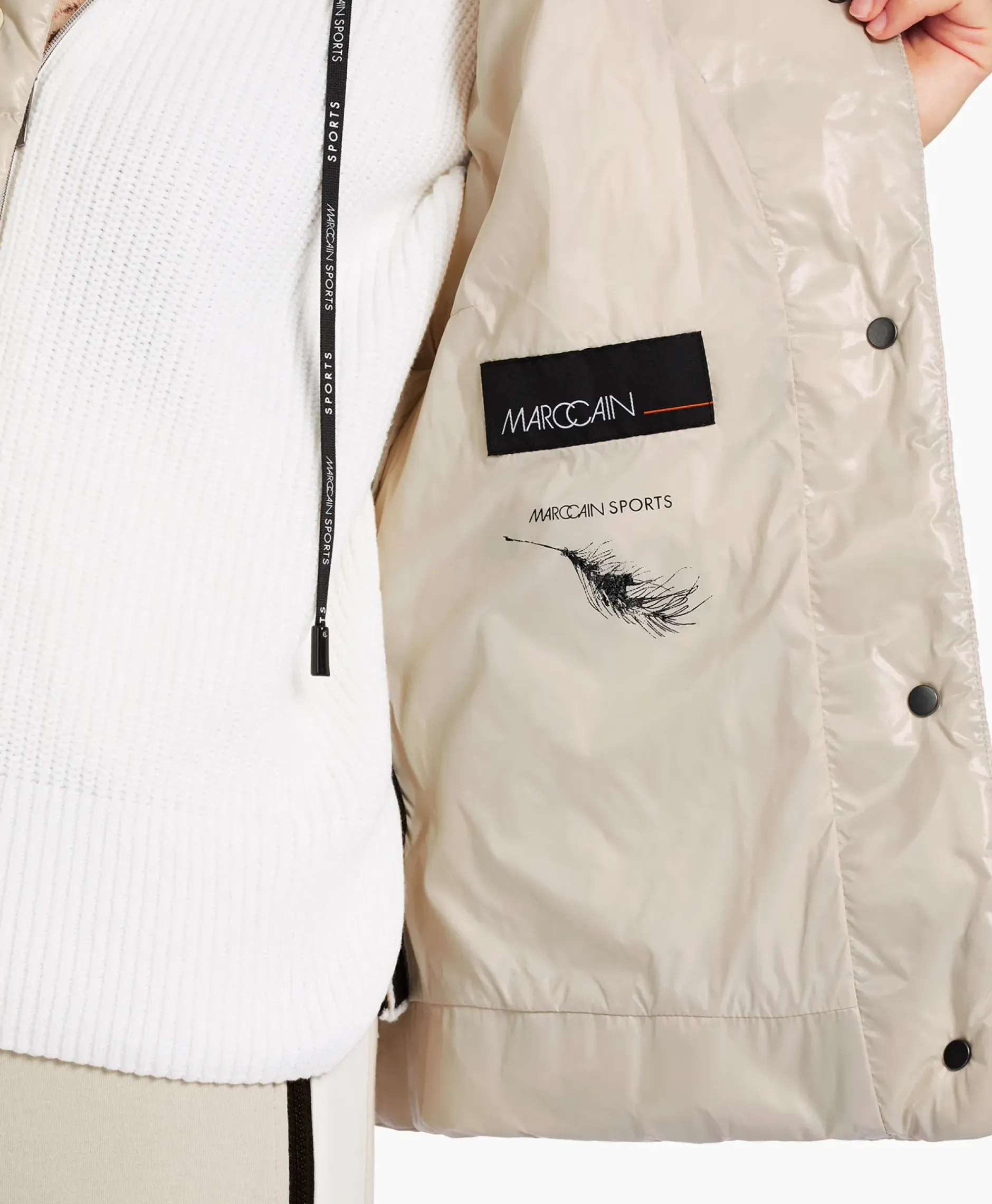 Vest Ws 37.01 W02 Grijs^Marccain Sport Best