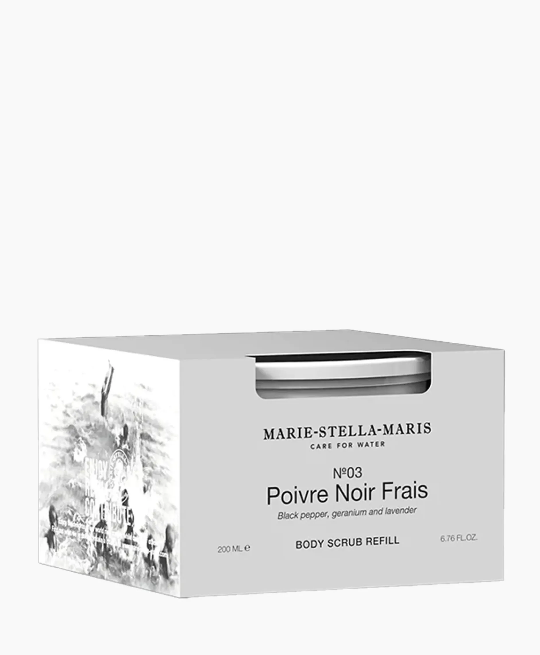 Body Scrub Poivre Noir Frais 200 Ml -Diversen^Marie-stella-maris New