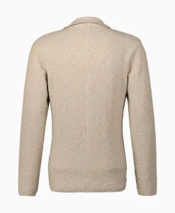 Jack Knit With Rib Details Beige^Maurizio Baldassari Online
