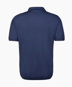 Polo Light Knitted Donker Blauw^Maurizio Baldassari New