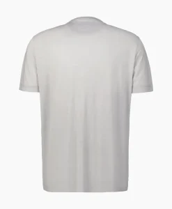 T-Shirt Korte Mouw Short Sleeves Beige^Maurizio Baldassari Outlet