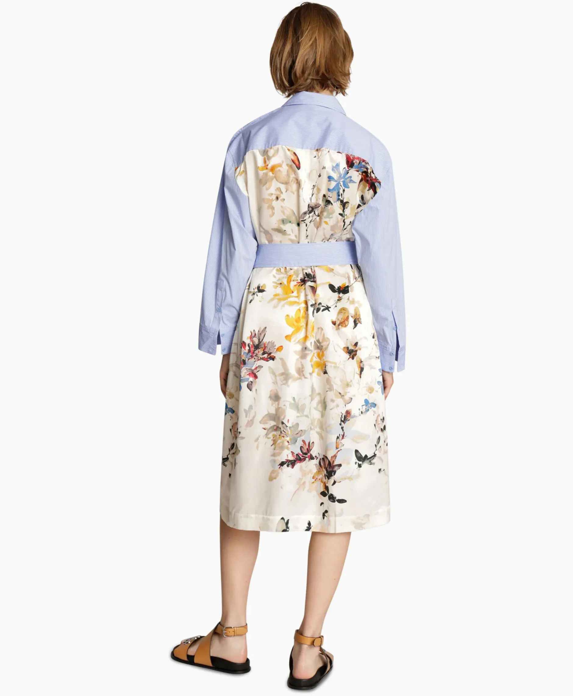 Midi Jurk Masseila Blauw^Munthe Sale