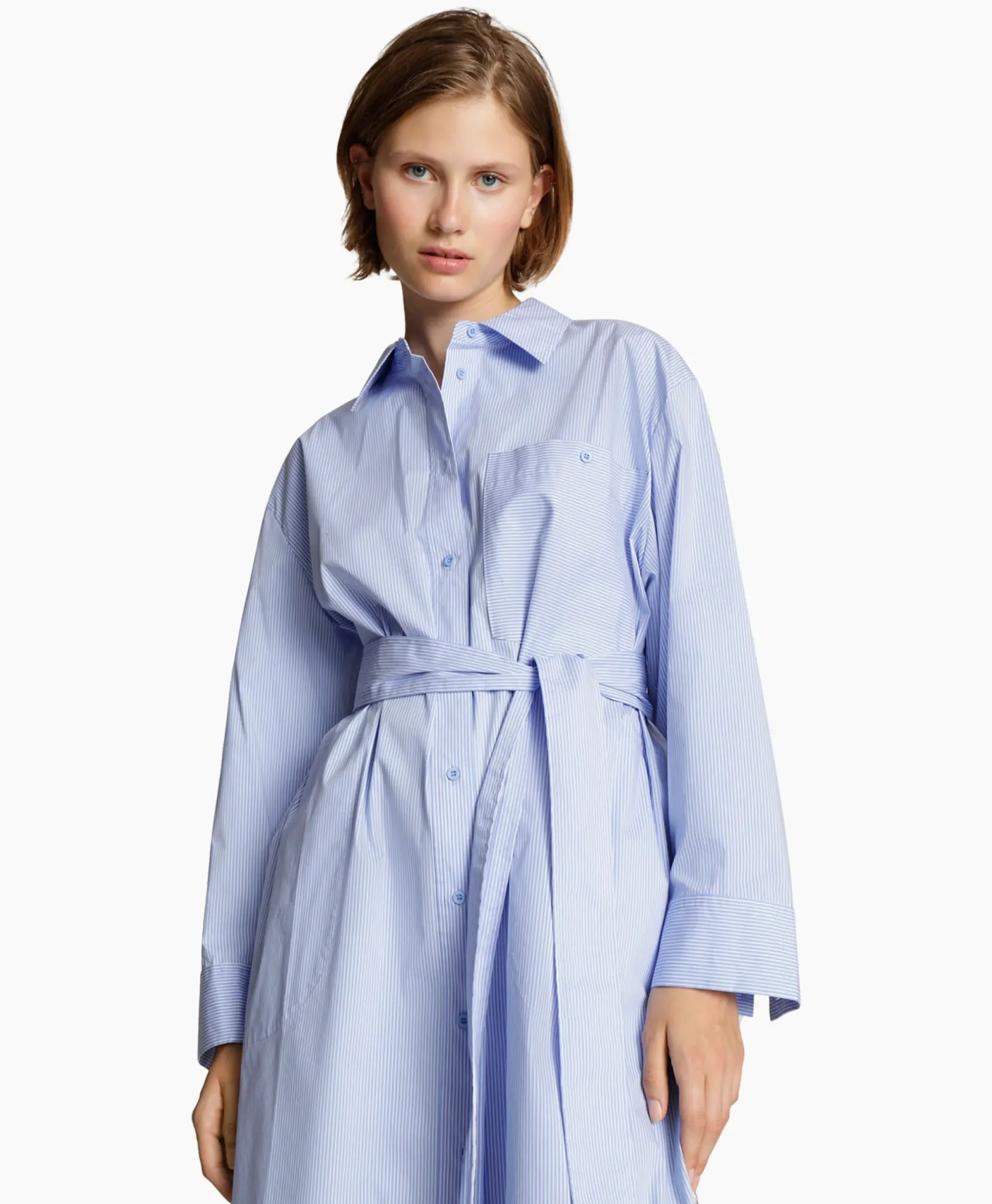 Midi Jurk Masseila Blauw^Munthe Sale