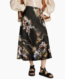 Midi Rok Carson Off White^Munthe