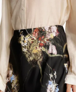 Midi Rok Carson Off White^Munthe