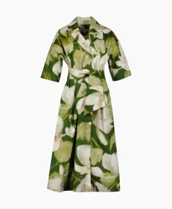 Midi Jurk Akim-J3Ap08 Groen^Natan Clearance