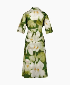 Midi Jurk Akim-J3Ap08 Groen^Natan Clearance