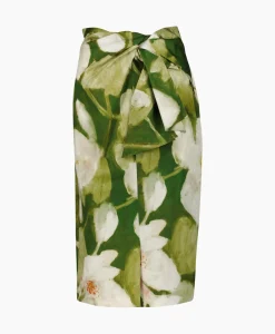 Midi Rok Adele-J3Ap08 Groen^Natan Online