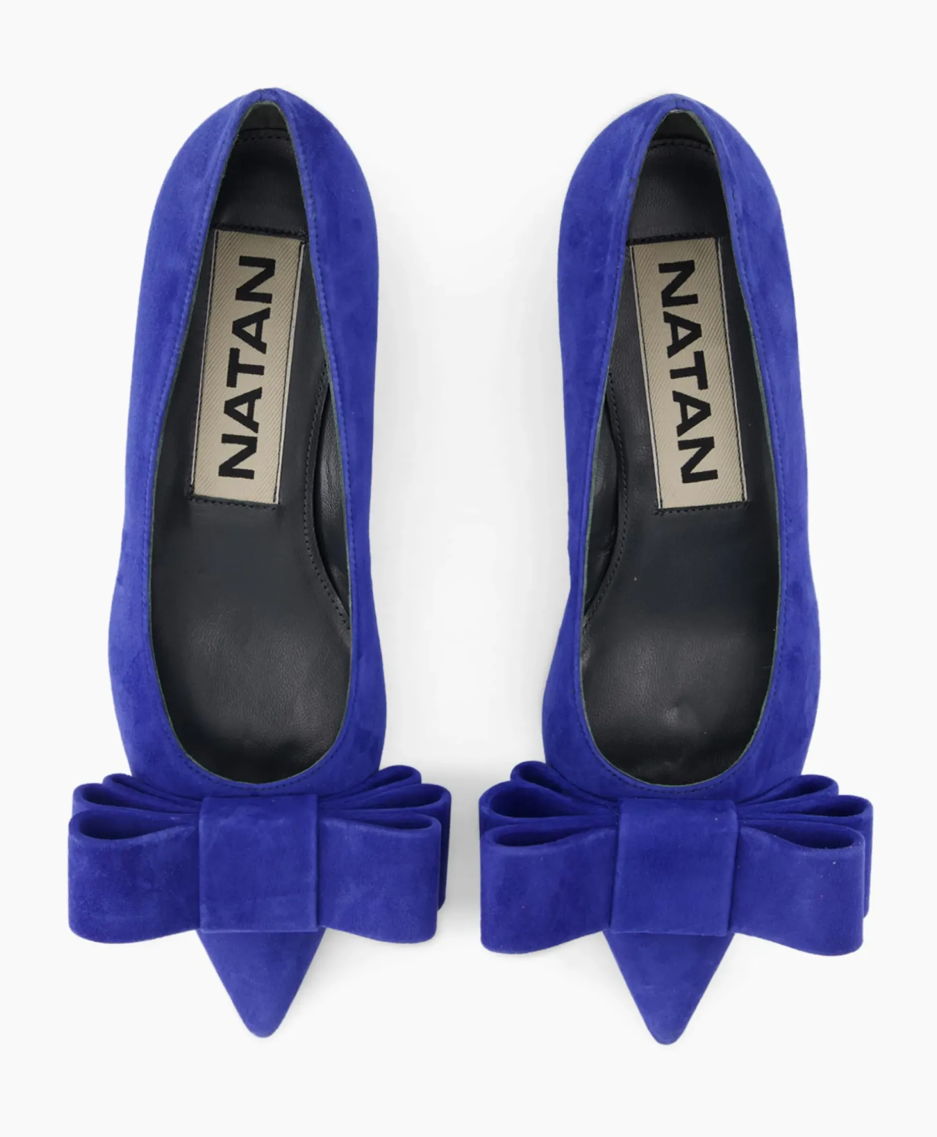 Ballerina Cam Electrico Leder Blauw^Natan Schoenen Best