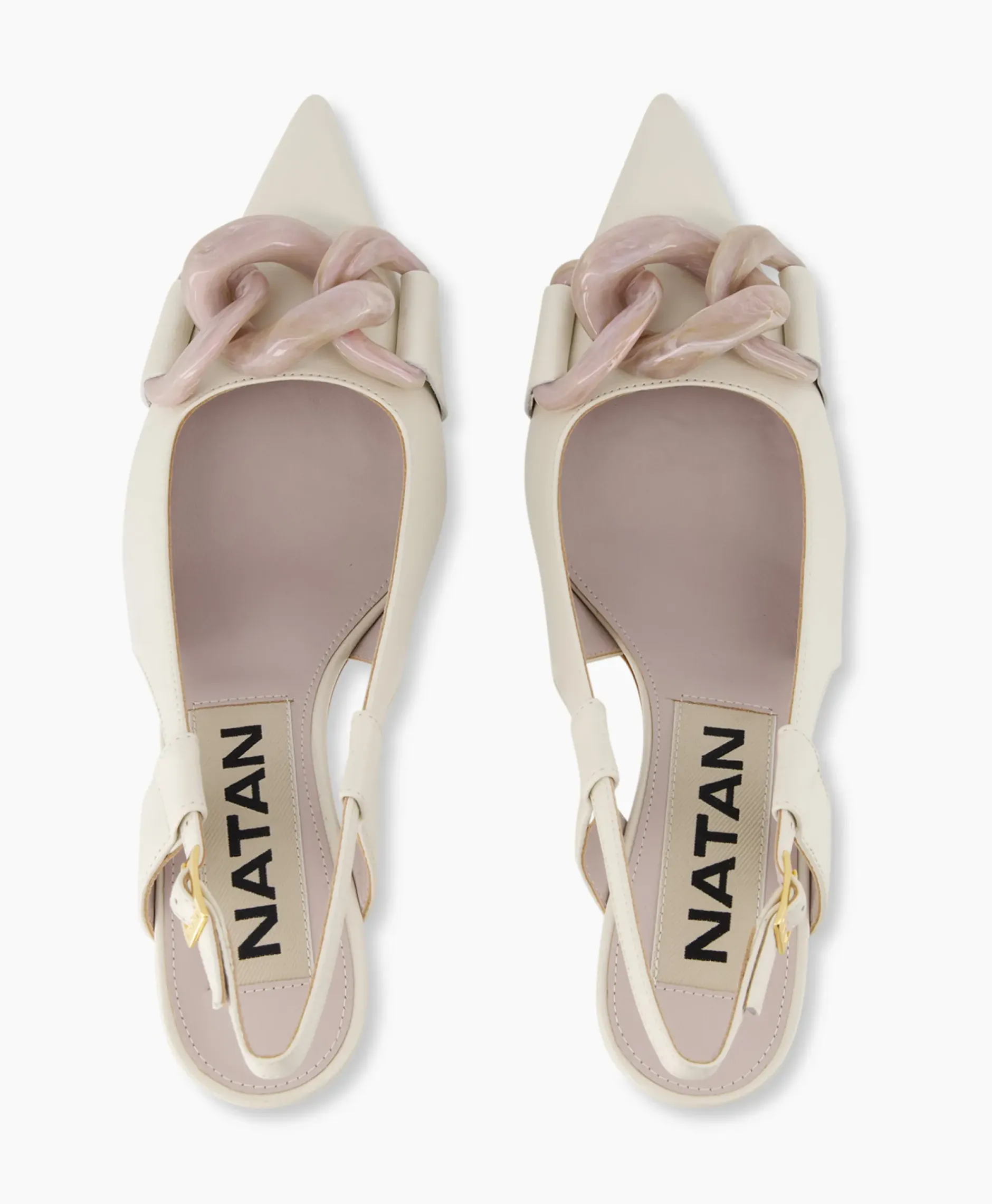 Pump Nappa C735 + Fb. Lartigiana Tm24174/V1 Nudeecru^Natan Schoenen Online