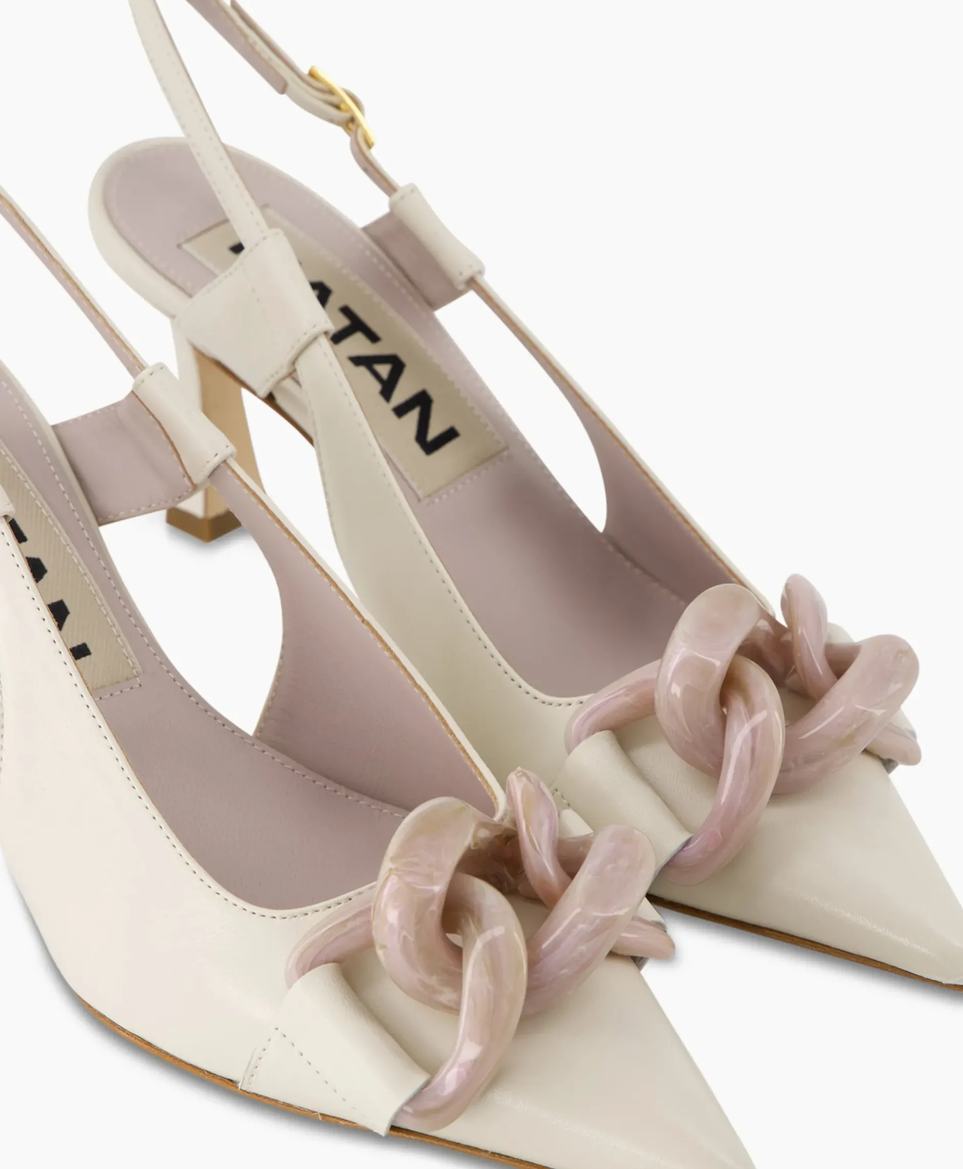 Pump Nappa C735 + Fb. Lartigiana Tm24174/V1 Nudeecru^Natan Schoenen Online