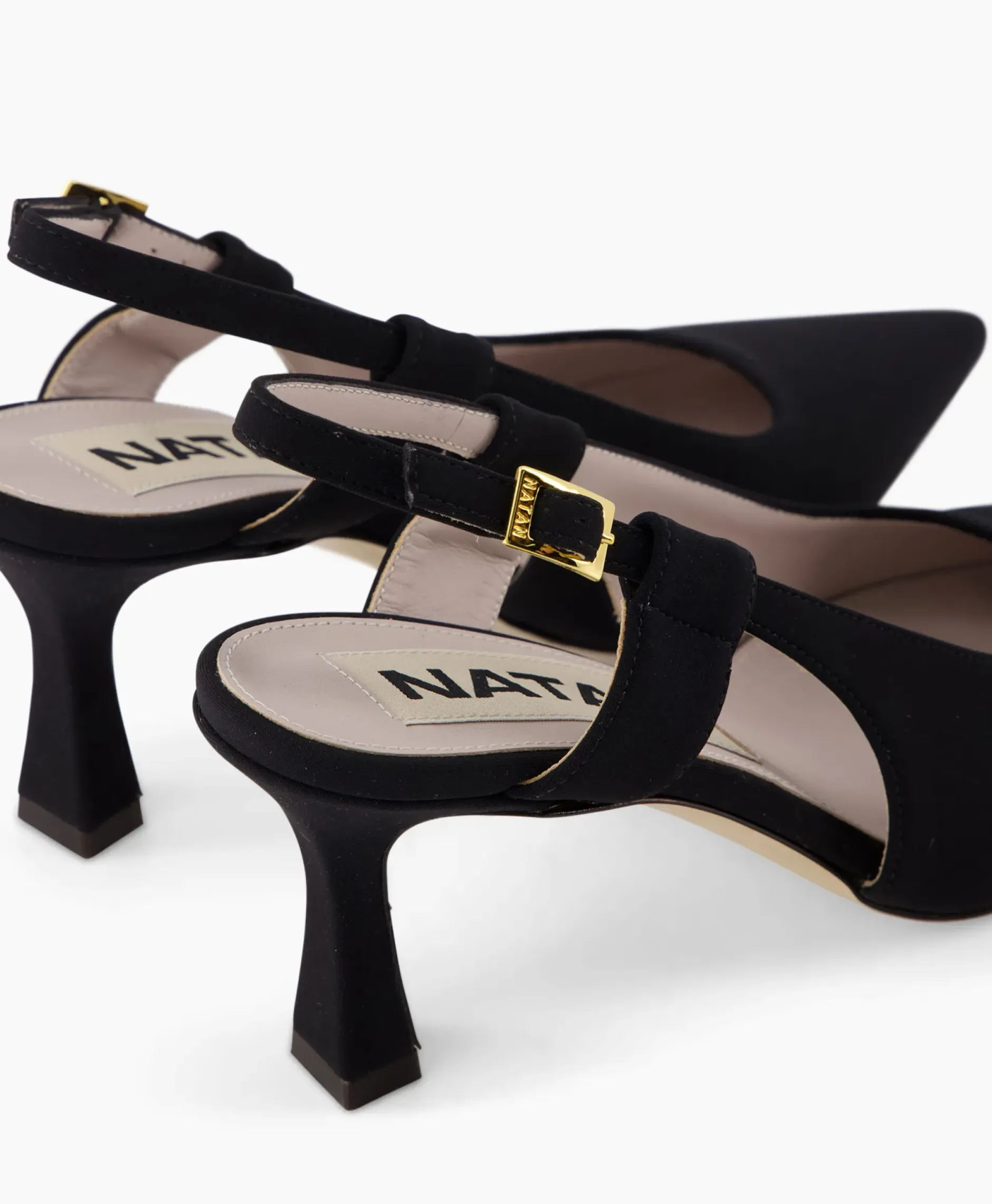 Pump Scuba Nicole Nero Zwart^Natan Schoenen Discount