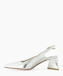 Pump Specchio Argento Zilver^Natan Schoenen Clearance