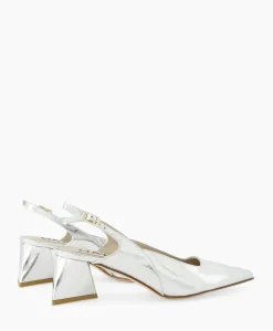 Pump Specchio Argento Zilver^Natan Schoenen Clearance