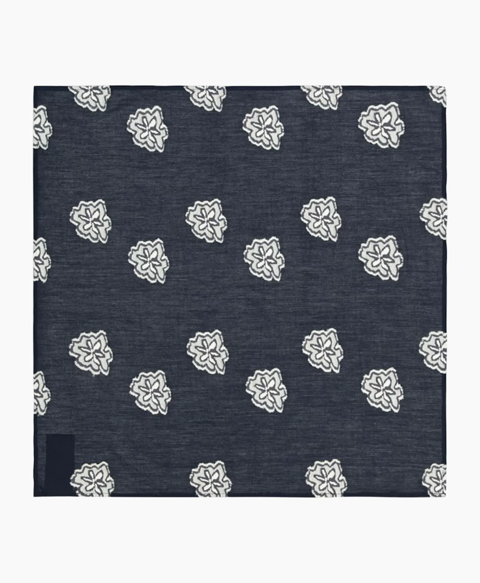 Sjaal O Donker Blauw^Nn07 Outlet