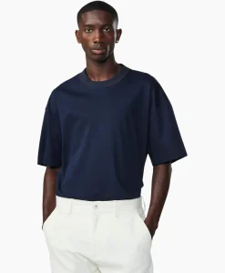 T-Shirt Benja Ss Donker Blauw^Nn07 Discount