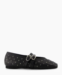 Ballerina Gisele Grace Studs Zwart^Nubikk Sale