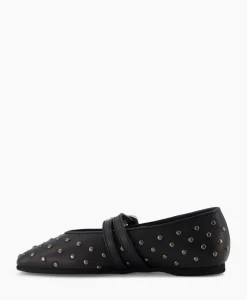 Ballerina Gisele Grace Studs Zwart^Nubikk Sale