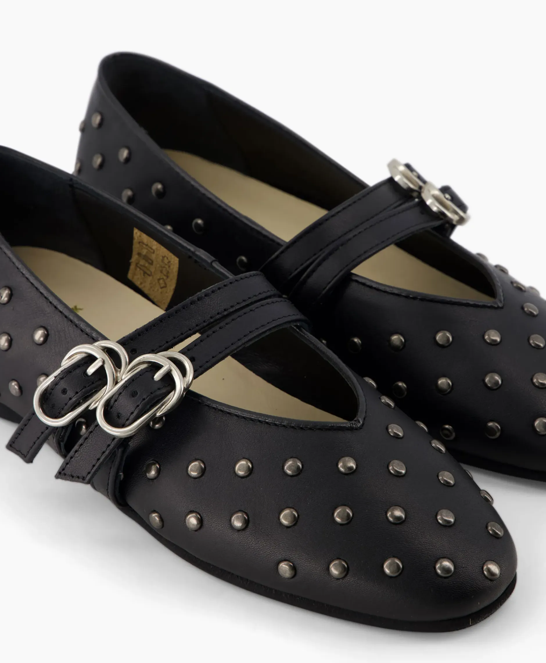 Ballerina Gisele Grace Studs Zwart^Nubikk Sale