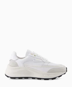 Sneaker Oberon Nora Wit^Nubikk Clearance