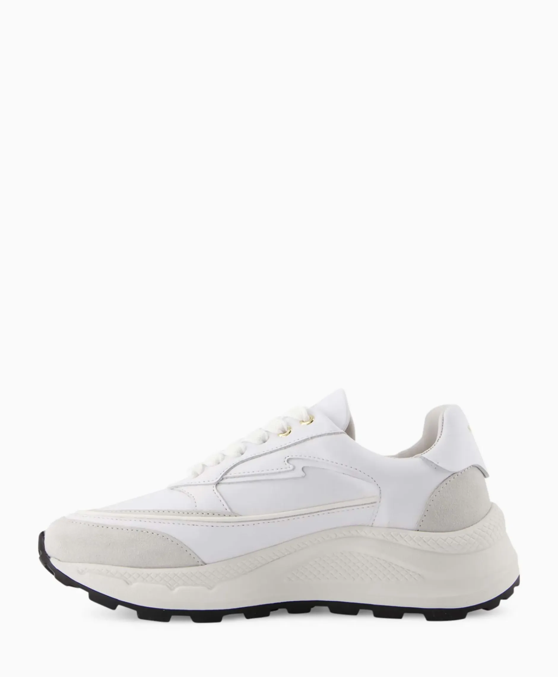 Sneaker Oberon Nora Wit^Nubikk Clearance