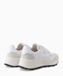 Sneaker Oberon Nora Wit^Nubikk Clearance
