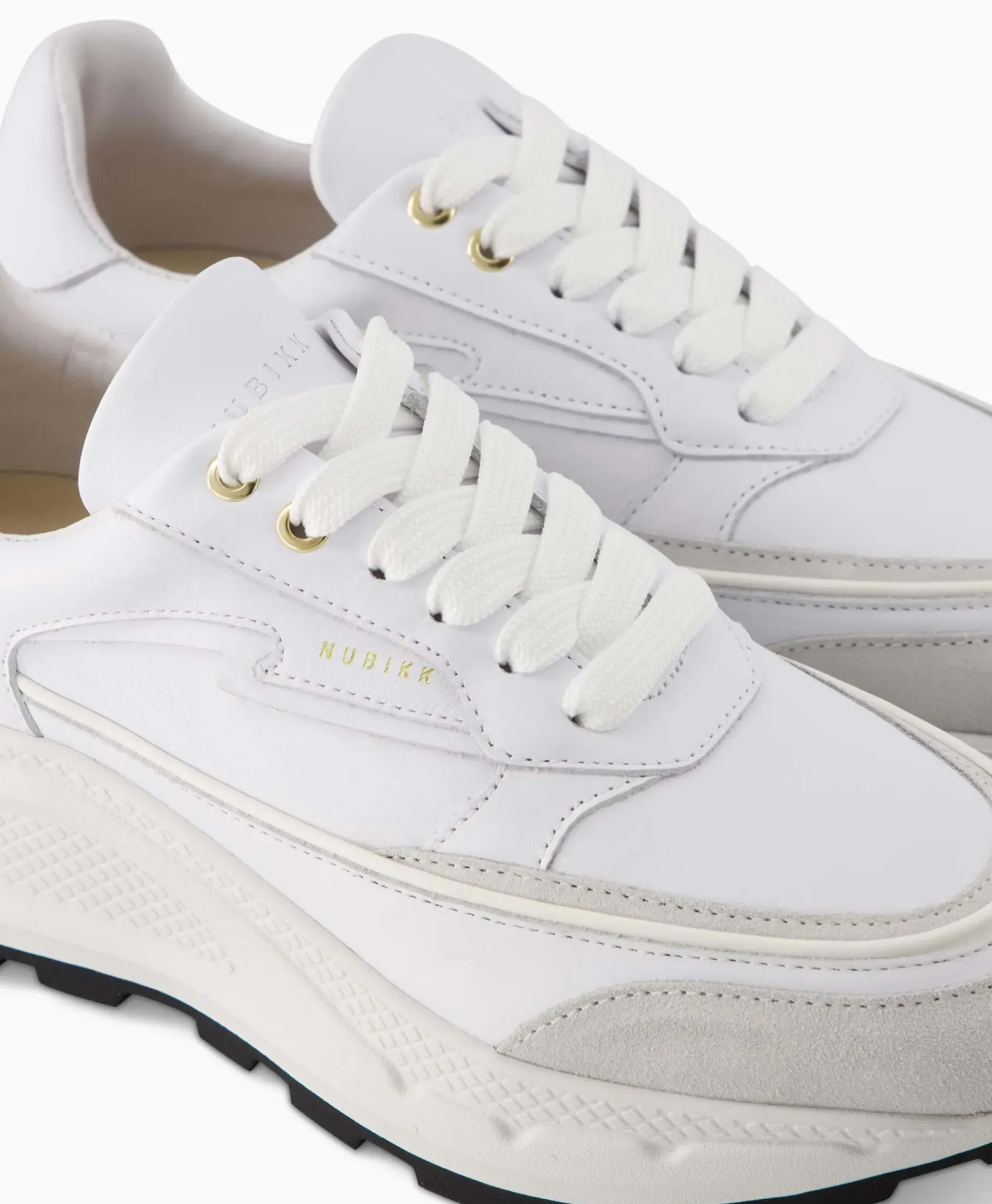 Sneaker Oberon Nora Wit^Nubikk Clearance