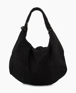 Crossbody Tas Maxi Dandy Rivet Washed Black Zwart^Nunoo Bags New
