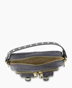 Schouder / Hand Tas Helena Buckle New Zealand Grijs^Nunoo Bags Discount