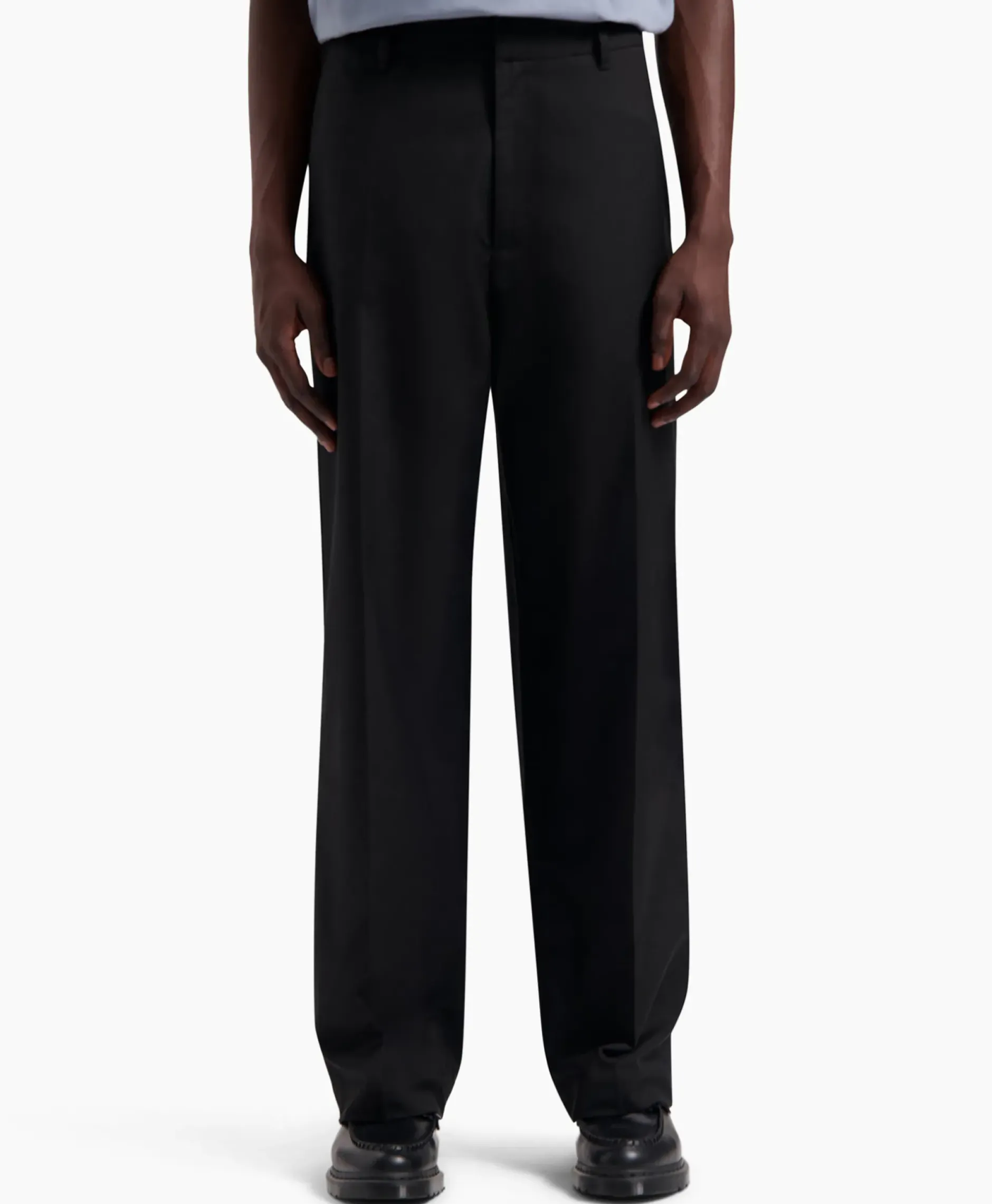 Broek Tailored Zwart^Olaf Hussein New