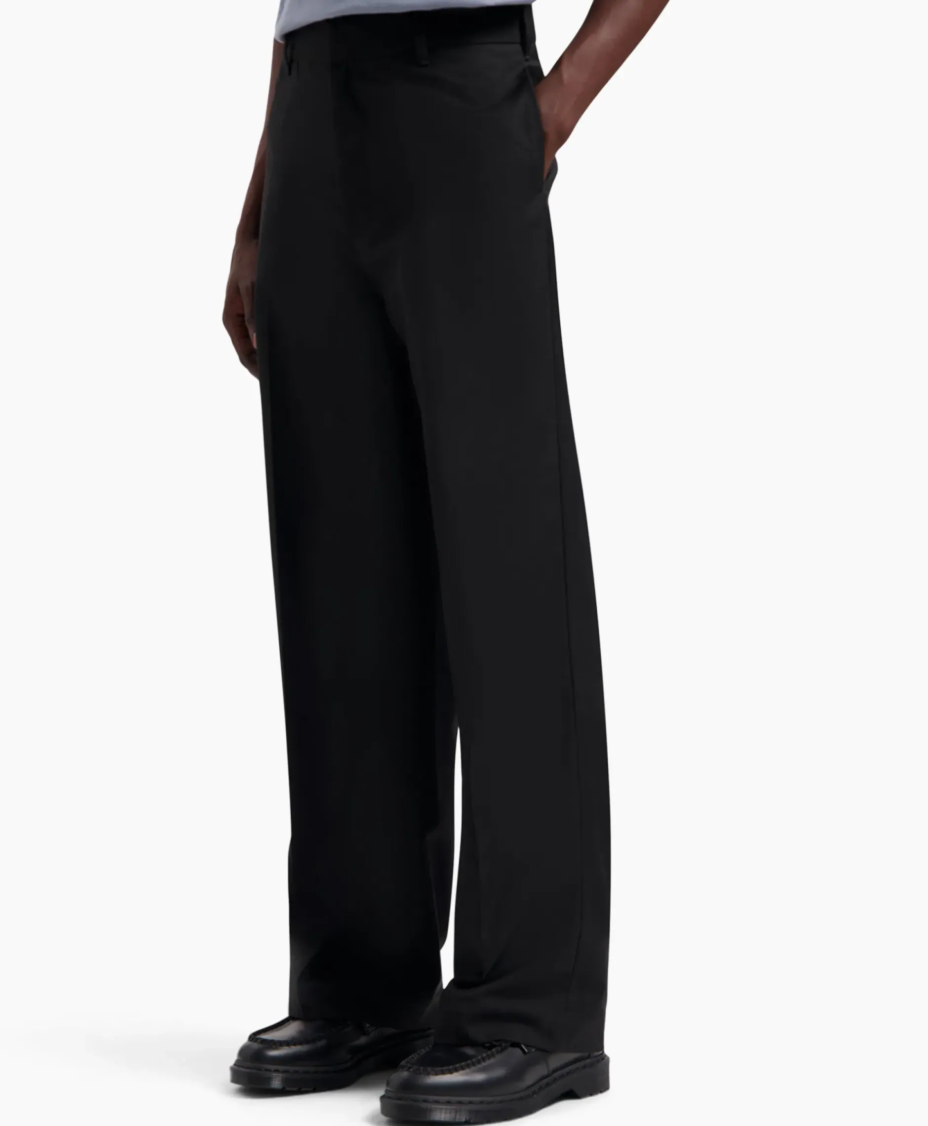 Broek Tailored Zwart^Olaf Hussein New