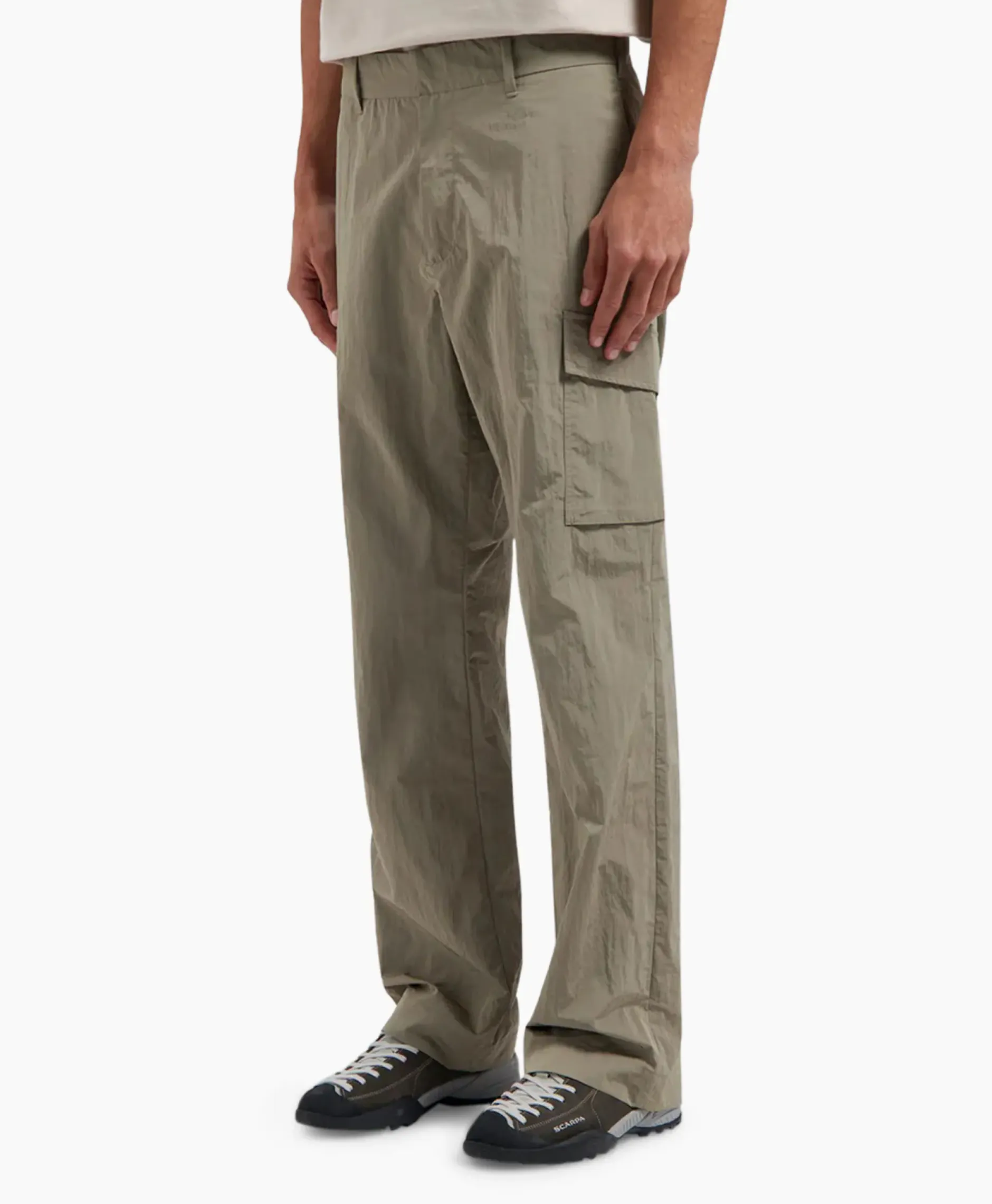 Cargobroek Nylon Cargo Grijs^Olaf Hussein